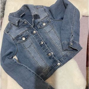 Girls Jumping Beans Jean Jacket Size 7 Excellent Condition